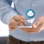 Mobile and online fax document transmission