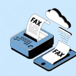 Online fax and mobile document transmission