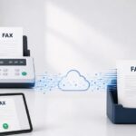Online fax and mobile document transmission